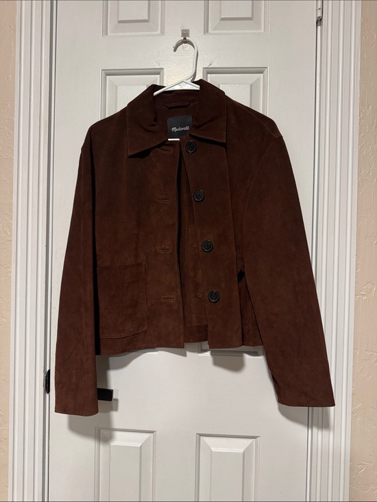 Jackets & Blazers - Madewell Suede Jacket